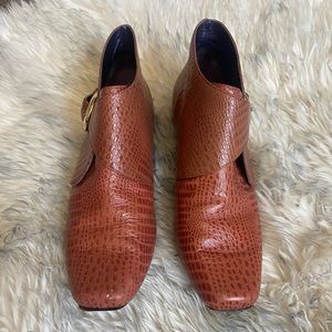 anthropologie la due by due farina boot size 8